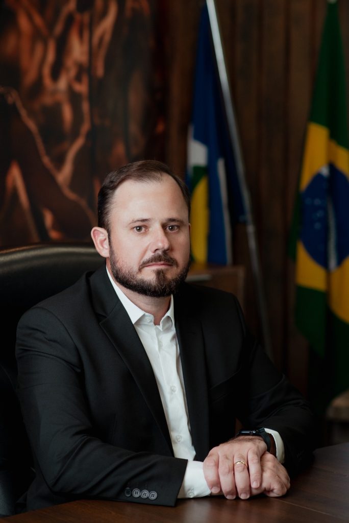 Plantação de milho no Brasil.