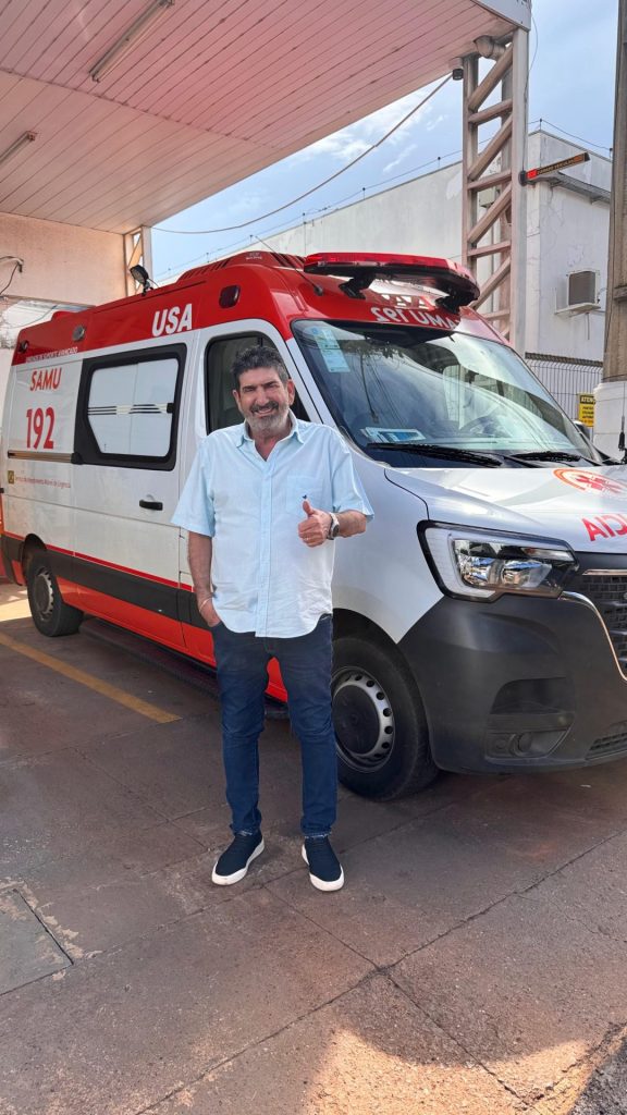 Dr. João conclui repasse de R$ 2,5 milhões para nova sede do Samu em Tangará da Serra