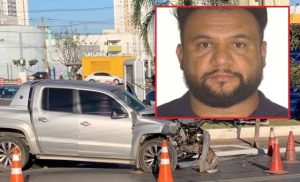Idirlei Alves Pacheco, de 40 anos, é suspeito de assassinar o ex-jogador de vôlei Everton 'Boi', em Cuiabá. — Foto: Reprodução