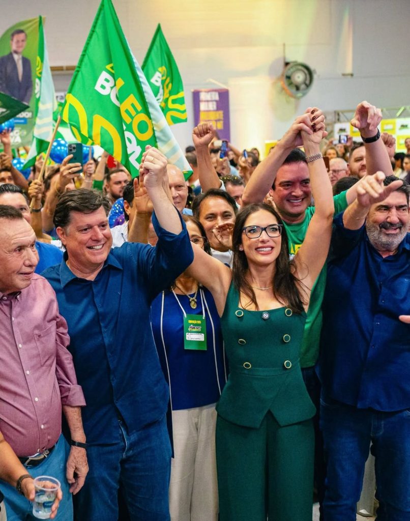 Janaina Riva eleita presidente do MDB em Mato Grosso durante convenção em Cuiabá