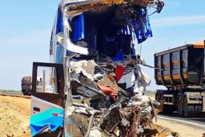 Acidente na BR-163 em Lucas do Rio Verde com 11 vítimas fatais