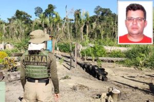 Área desmatada no Pantanal em crime ambiental julgado pela Justiça de Mato Grosso