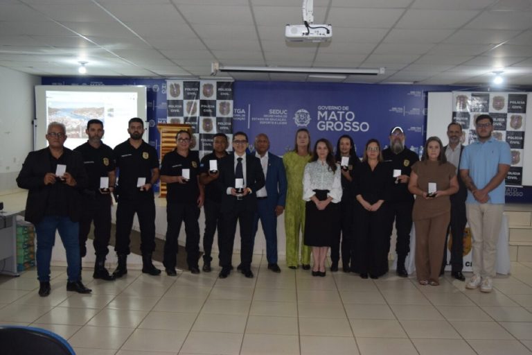 Policiais da Regional de Tangará da Serra tem trabalho reconhecido com entrega de medalhas | Tangará Online