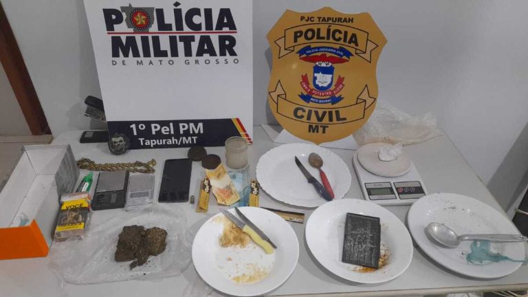 Ação integrada prende em flagrante jovem traficante em Tapurah | Tangará Online