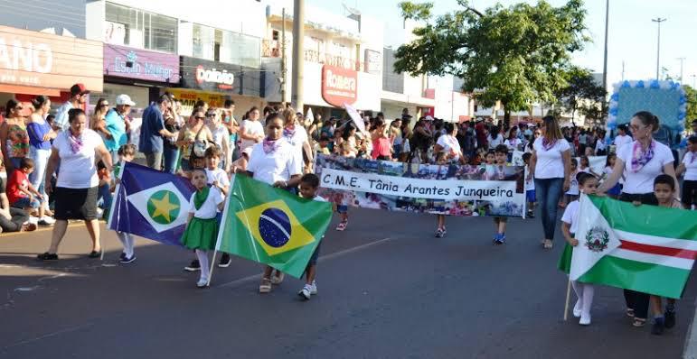 Desfile de 7 de Setembro em Tangará da Serra cancelado devido ao calor e baixa umidade do ar.
