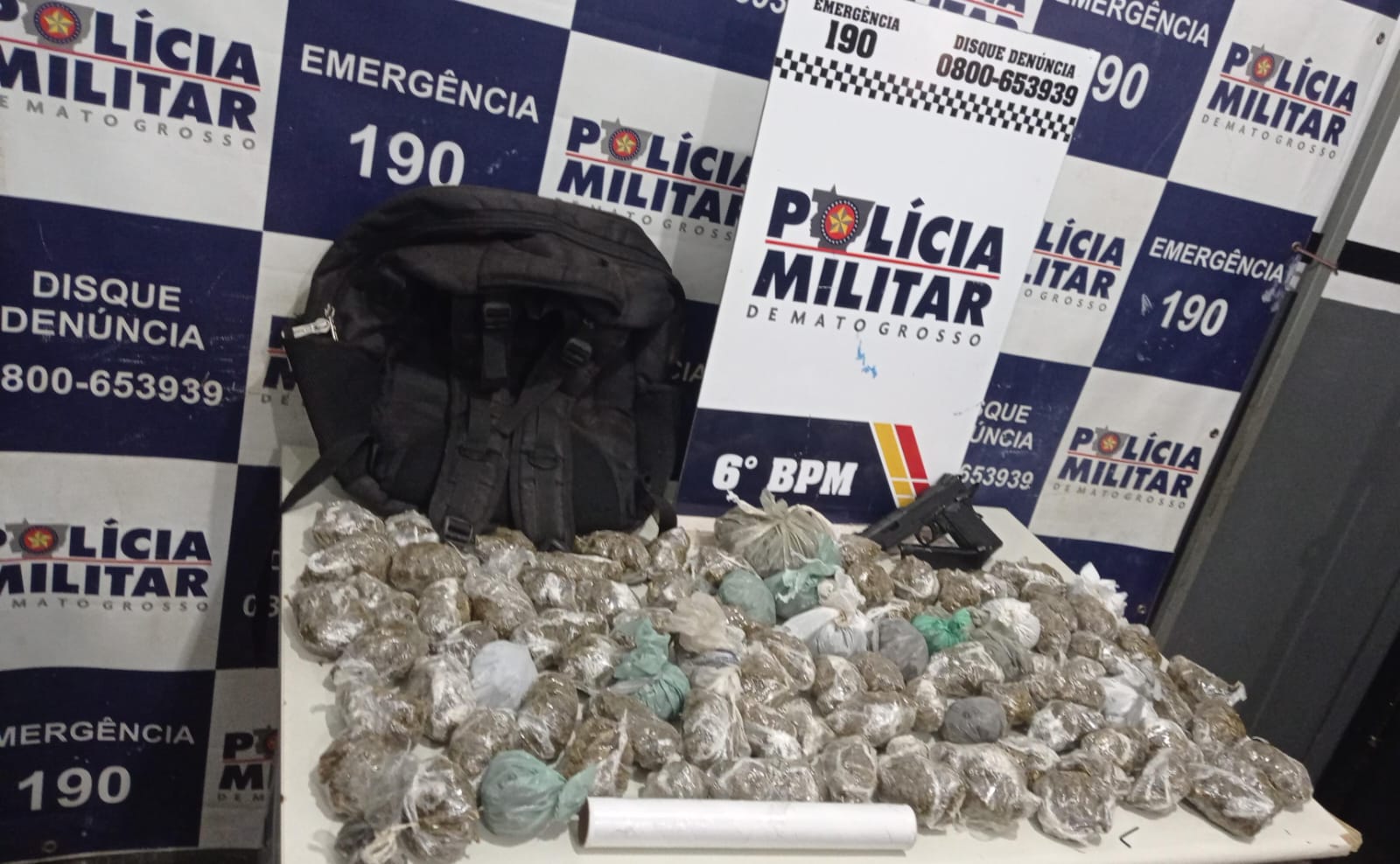 Adolescente apreendido por tráfico de drogas no Jardim Imperial, Cáceres
