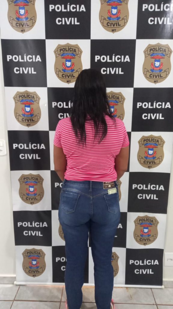 Prisão de S.G.S. em operação da Polícia Civil de Tangará da Serra.