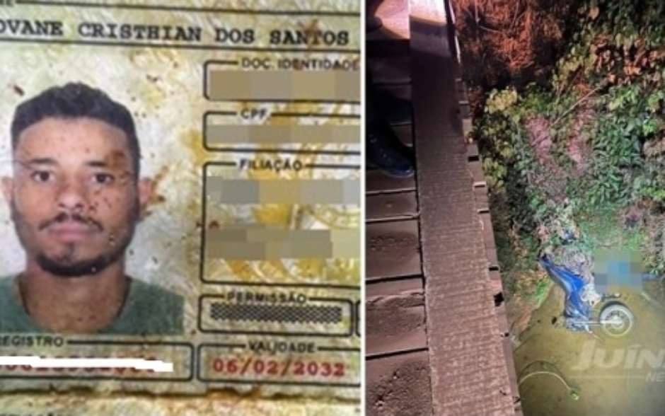 Acidente de moto na BR-174 em Juína com vítima fatal