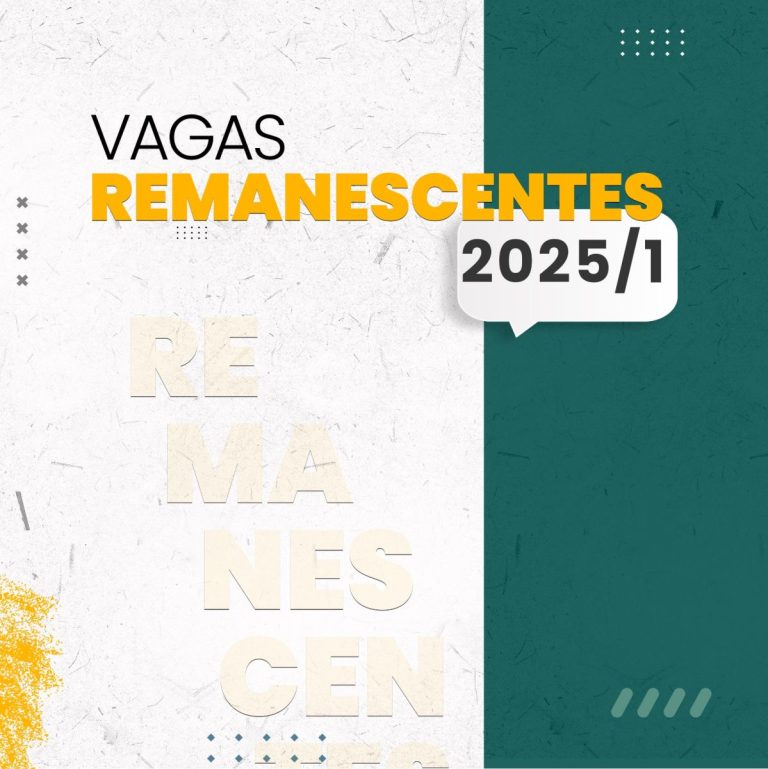 Edital de vagas remanescentes 2025 da Unemat