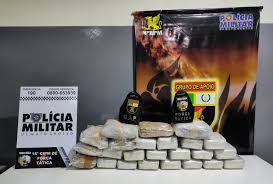 Apreensão de 40 kg de maconha em Várzea Grande pela Polícia Militar.
