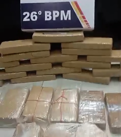 Policiais apreendem 27 kg de drogas em Nova Mutum durante operação com denúncias anônimas