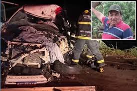 Acidente na MT-240 com ex-servidor do Indea-MT, Juscelino Ramos.