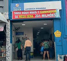 Bilhete da Mega-Sena premiado em Cuiabá com valor recorde de R$201 milhões.