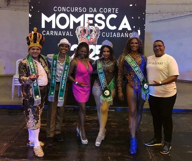 - Sthephany Aguiar e Luiz Henrique coroados como representantes do Carnaval 2025 de Cuiabá, destacando a diversidade e a cultura local.