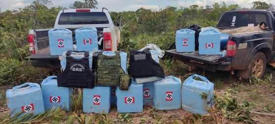 Operação Elo Familiar da Polícia Federal contra o tráfico de drogas em MT.