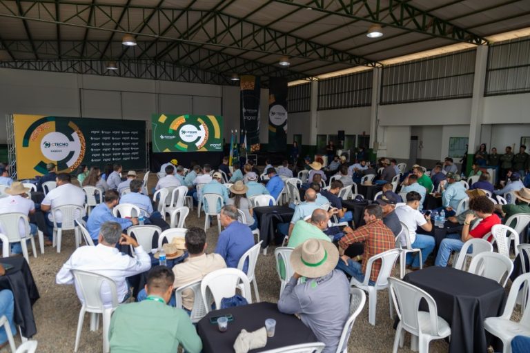 Evento CTECNO Parecis 2025 com foco em tecnologia agrícola e manejo de solo.