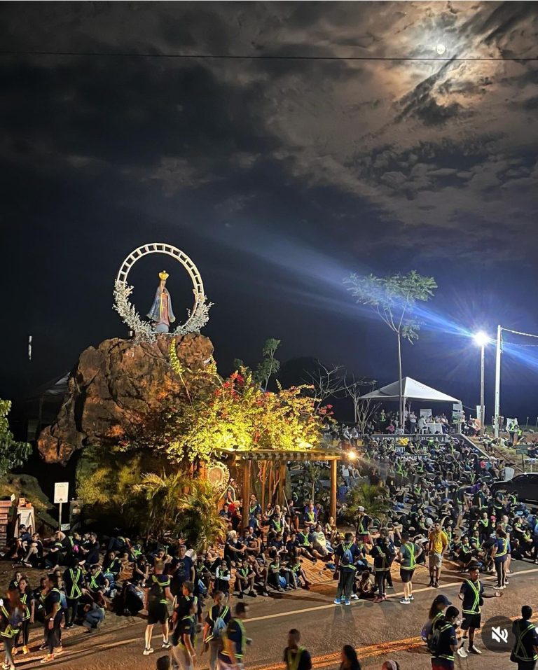 - Fiéis participam da Romaria Nossa Senhora de Aparecida em Tangará da Serra.