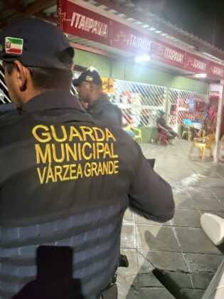 Guarda Municipal apreende pingômetro em operação de fiscalização em Várzea Grande.