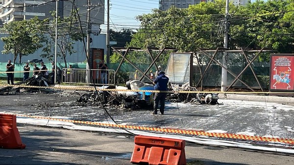 Acidente aéreo na Barra Funda, São Paulo, com queda de avião King Air e vítimas fatais.