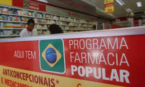 Medicamentos e insumos do Farmácia Popular passam a ser distribuídos gratuitamente em farmácias credenciadas.