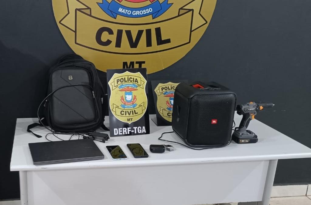 Polícia Civil de Tangará da Serra realiza Operação Oferta Suspeita contra receptação de bens furtados.