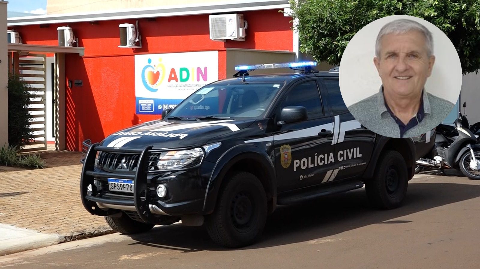Prisão do presidente da Adin em Tangará da Serra na Operação Neurodiverge.