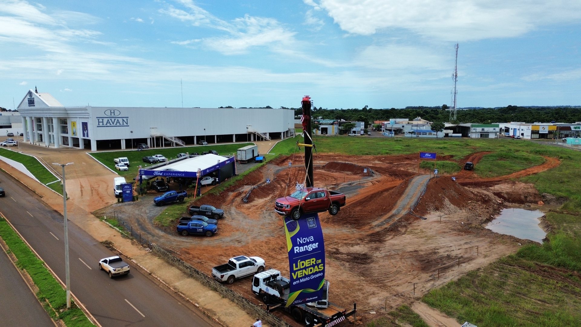 - Evento Ford Experience com test-drives da Nova Ranger 2026 em Tangará da Serra.