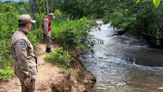 Bombeiros e comunidade indígena buscam bebê Xavante desaparecido em Paranatinga (MT).