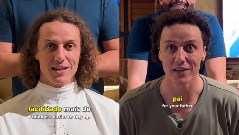 David Luiz muda o visual com corte assinado pelo visagista Juarez Costa