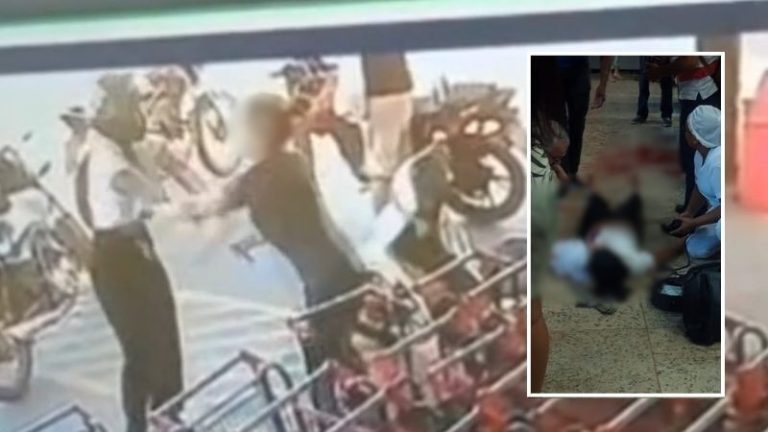 Jovem esfaqueada em frente a supermercado em Várzea Grande