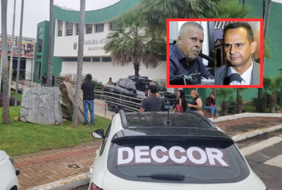 Vereadores de Cuiabá afastados por envolvimento em esquema de propina