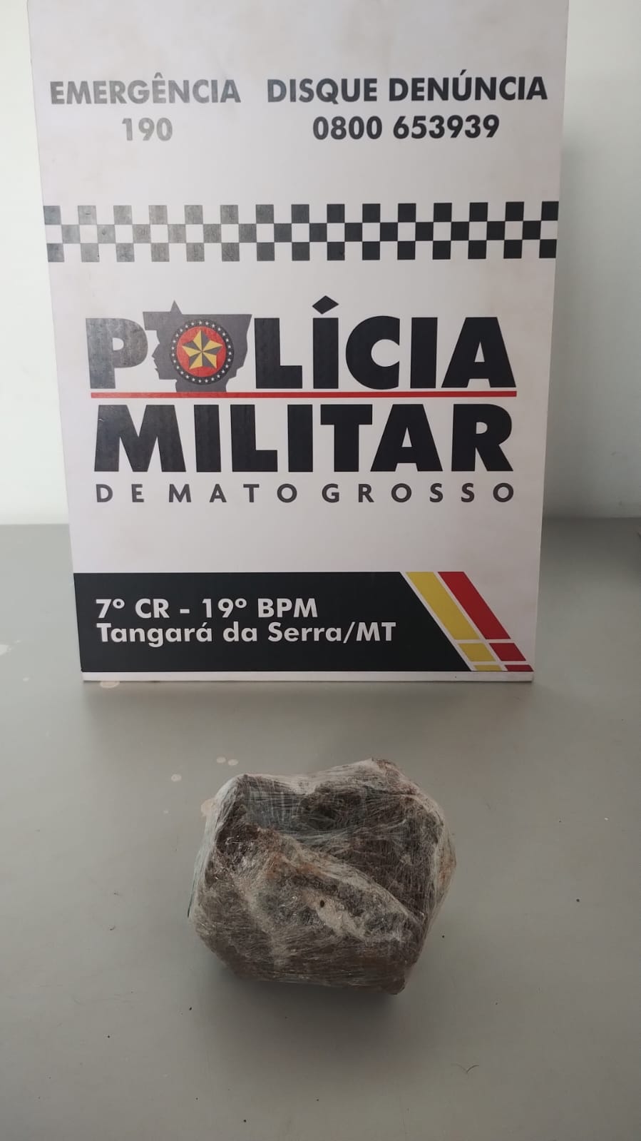 Prisão durante a Operação Tolerância Zero em Tangará da Serra.