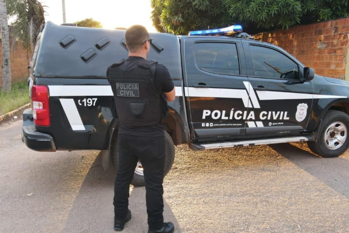 Delegacia de Polícia Civil de Guarantã do Norte onde ocorreu furto de armas.