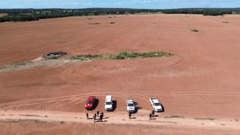 - Queimada ilegal no Pantanal registrada em fazenda de Poconé