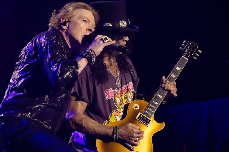 Visita técnica para possível show do Guns N’ Roses em Cuiabá na Arena Pantanal