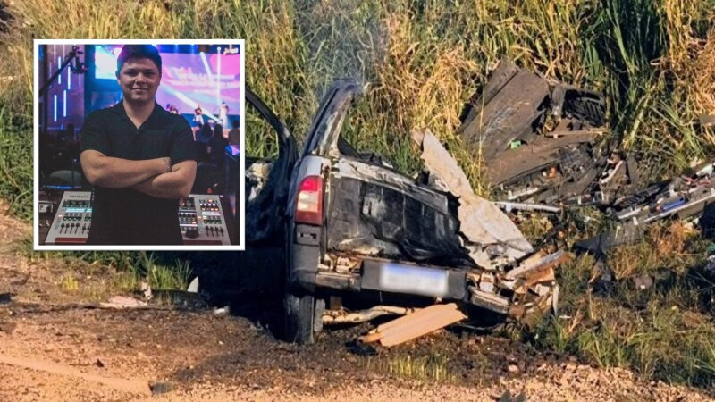 Acidente na MT-208 em Alta Floresta deixa jovem carbonizado após colisão frontal