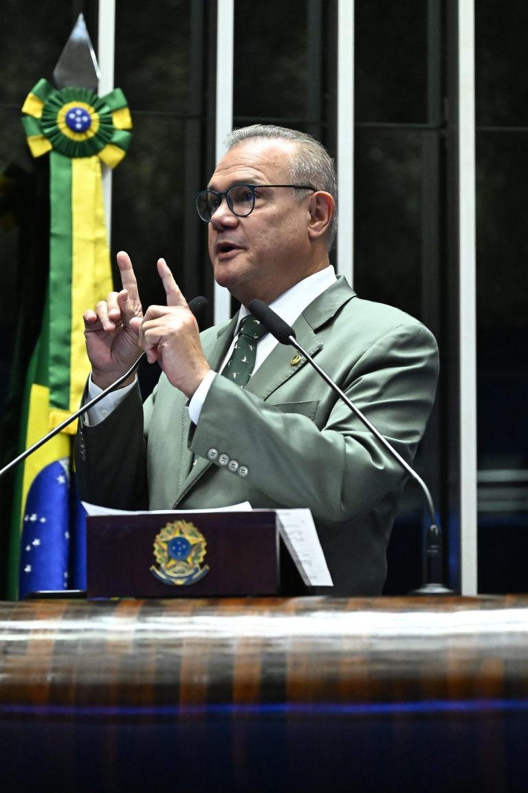 Wellington Fagundes discursa sobre a nova Lei de Licenciamento Ambiental no Senado