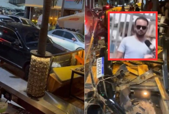 Deck do restaurante destruído por Marllon Pezzin após confusão em Cuiabá