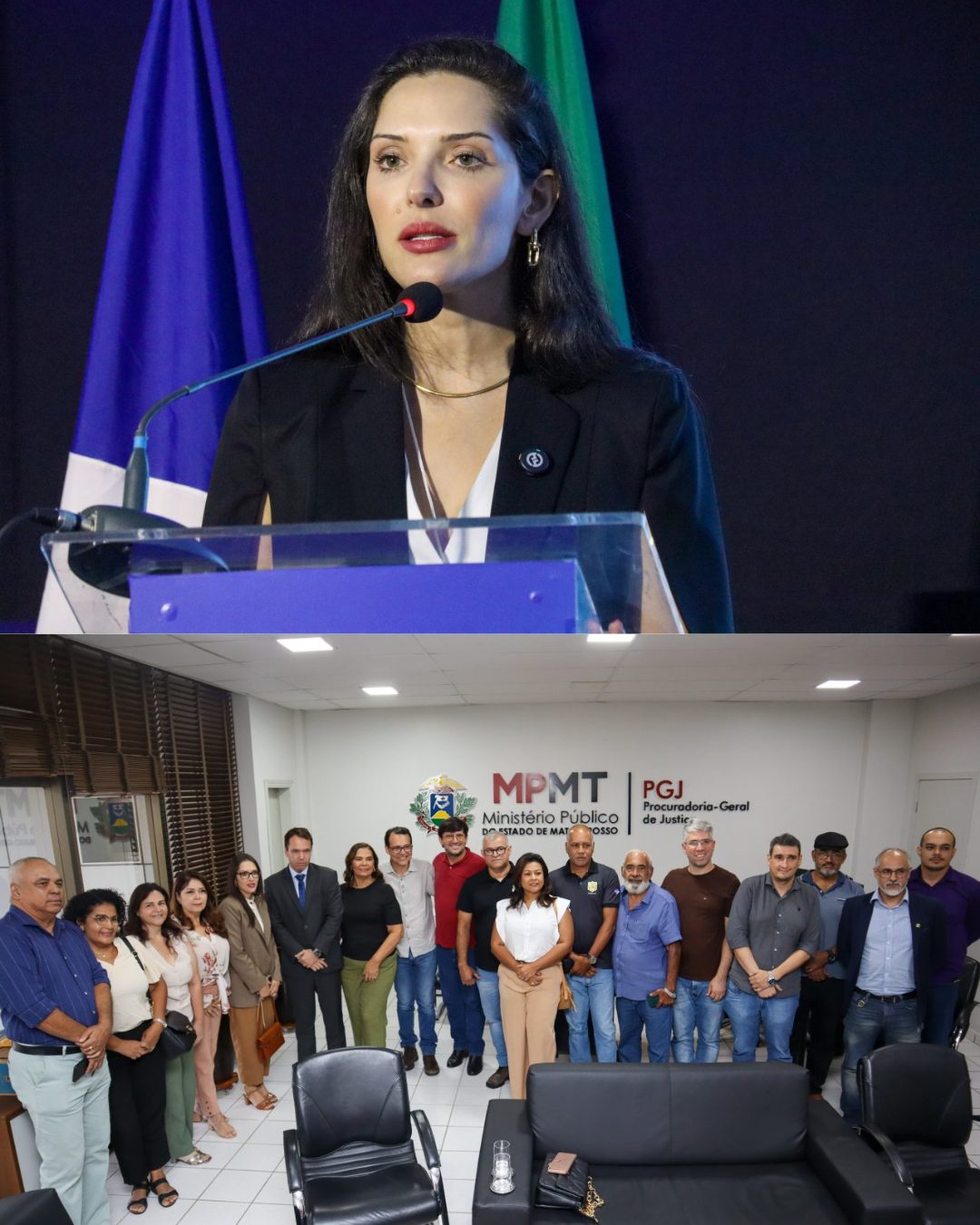 anaina Riva debate PEC da RGA com Ministério Público e sindicatos