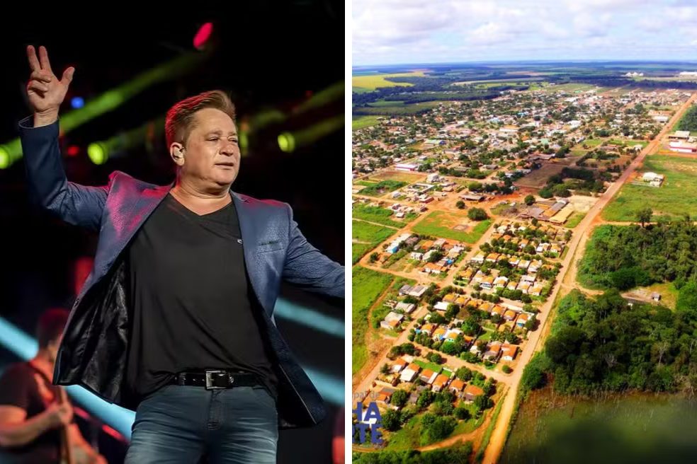 Leonardo em apresentação em Gaúcha do Norte, show mais caro do país segundo Justiça