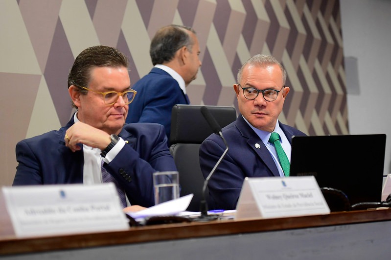 Wellington Fagundes questiona devolução de valores aos aposentados em sessão no Senado