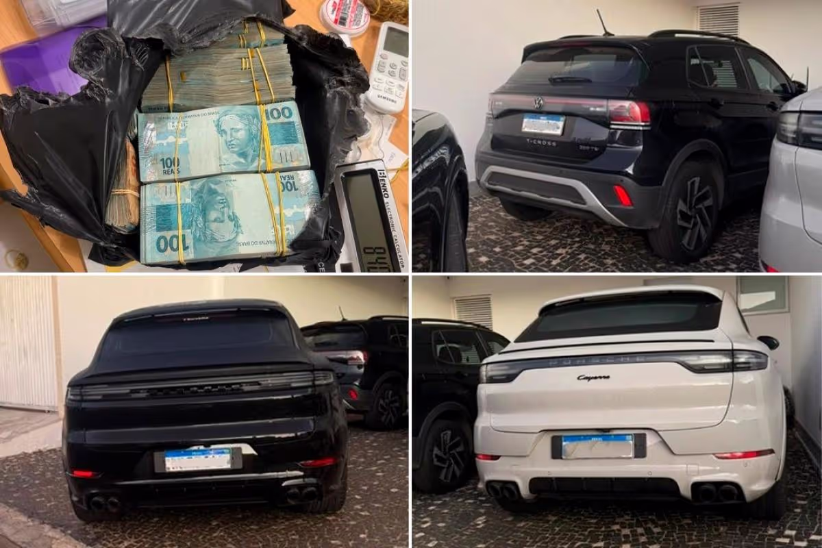 Polícia Federal apreende Porsches e dinheiro em operação contra venda de sentenças em Mato Grosso