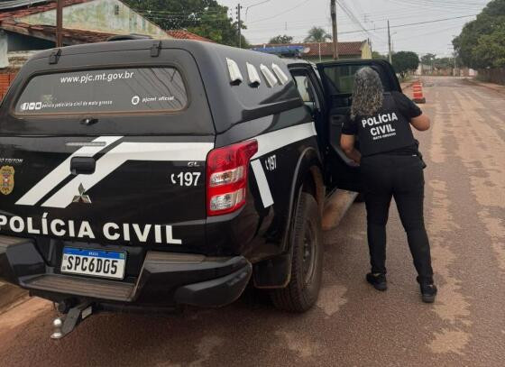 Arma e drogas apreendidas na Operação Inter Partes em Sinop