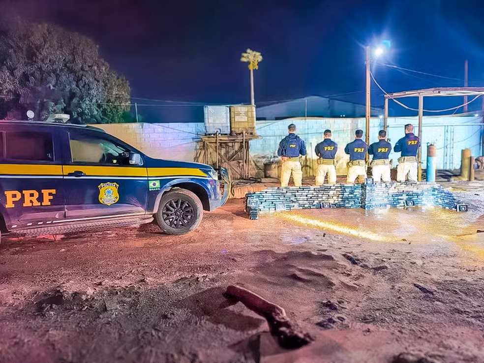 PRF apreende cocaína escondida em caminhão no Distrito Industrial de Cuiabá