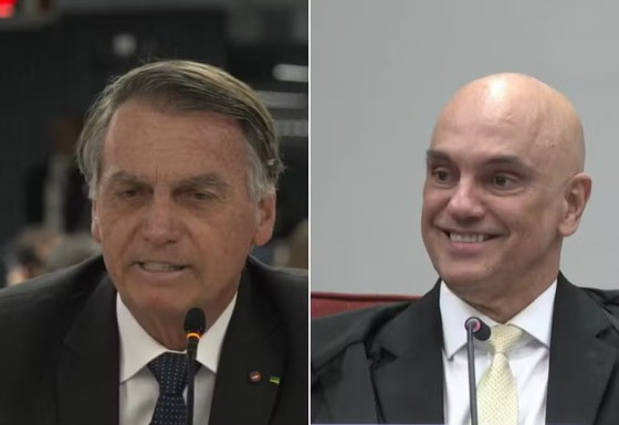 Bolsonaro convida Moraes para vice em 2026 durante depoimento no STF