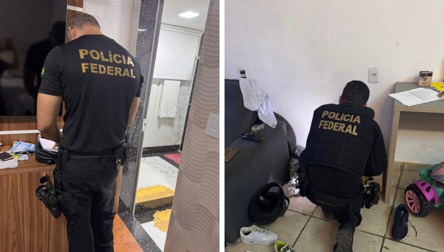 Polícia Federal cumpre mandados durante Operação Rescaldo em Várzea Grande e Cuiabá