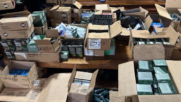 Operação Desarme em Rondonópolis cumpre mandados contra tráfico de armas e munições