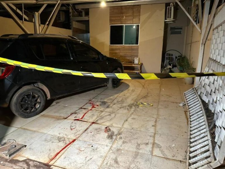 Local onde grávida foi assassinada com seis tiros por criminosos encapuzados