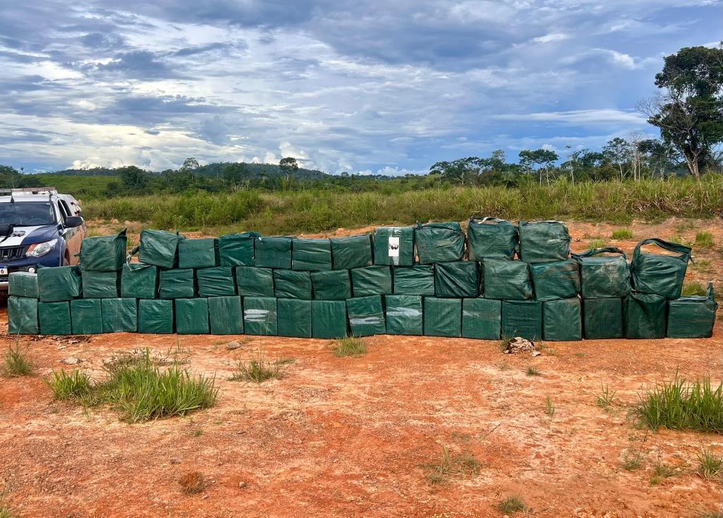 Apreensões de drogas em operação da PM de Mato Grosso em 2025