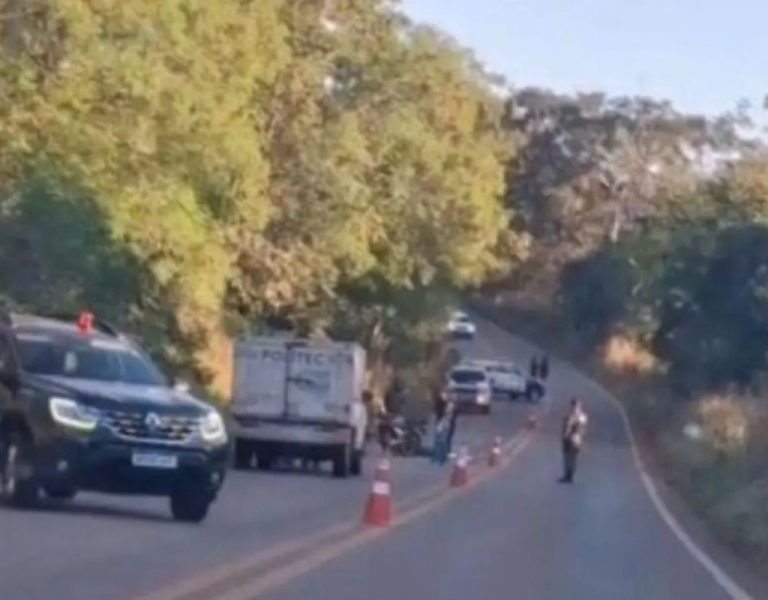 Mulher morre após bater moto em capivara que atravessava pista na MT-175